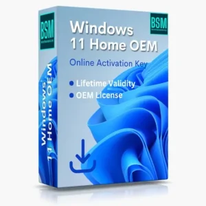 Windows 11 Home OEM Key Lifetime Validity