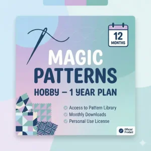 Magic Patterns Hobby 1 year (WhatsApp Us for Current Price)