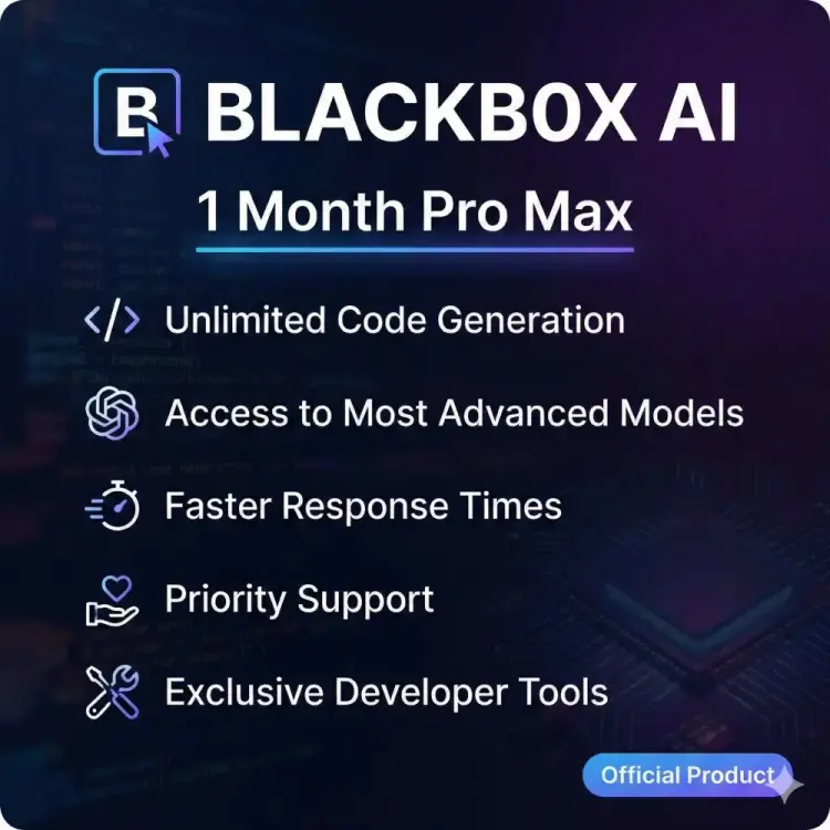 BLACKB0X AI — 1 Month Pro Max (WhatsApp Us for Current Price)